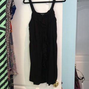 Woman’s black dress